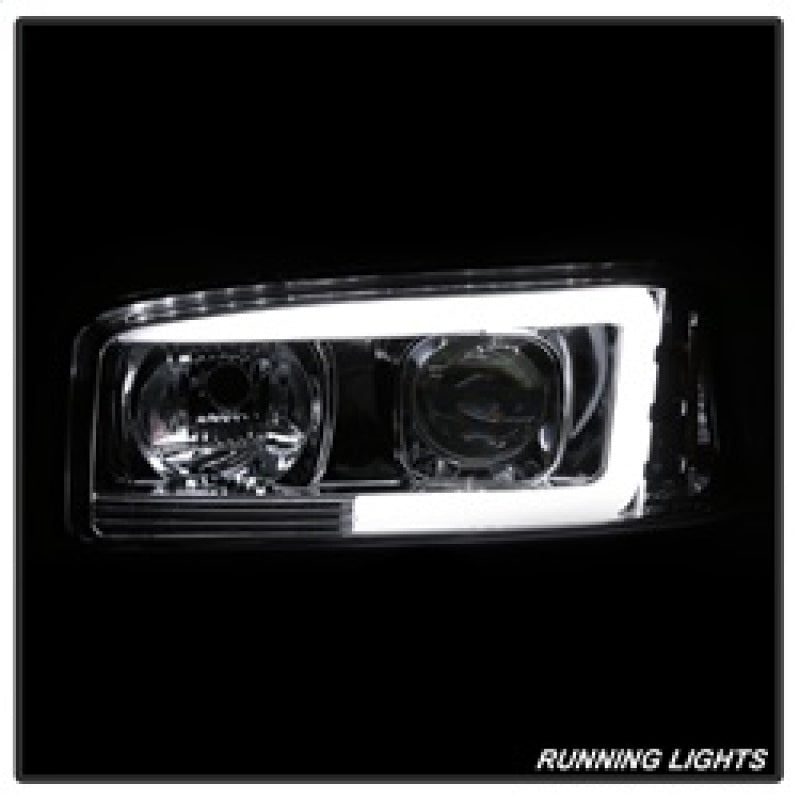 Spyder GMC Sierra 1500/2500/3500 99-06 V2 Projector Headlights - DRL - Chrome PRO-YD-CDE00V2-LB-C 5084620