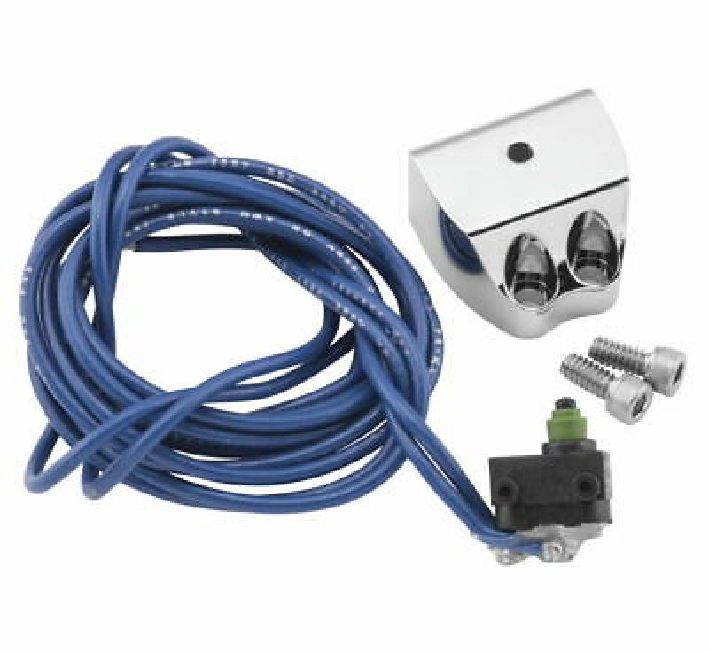 Performance Machine  Brake Light Switch Assembly - Black Ano 0062-2612-B