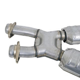 BBK 94-95 Mustang 5.0 High Flow X Pipe With Catalytic Converters - 2-1/2 1663