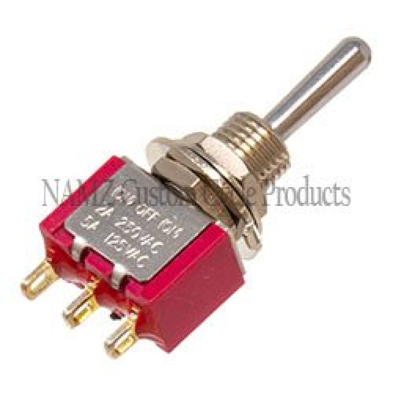 NAMZ Mini Air Ride Toggle Switch 5-AMP 1/4in. Hole NMTS-02