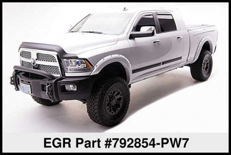 EGR 10+ Dodge Ram HD Bolt-On Look Color Match Fender Flares - Set - Bright White 792854-PW7