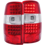 ANZO 2000-2006 Chevrolet Suburban LED Taillights Red/Clear G2 311100