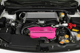 Perrin 2022+ Subaru WRX Pulley Cover - Hyper Pink PSP-ENG-153HP
