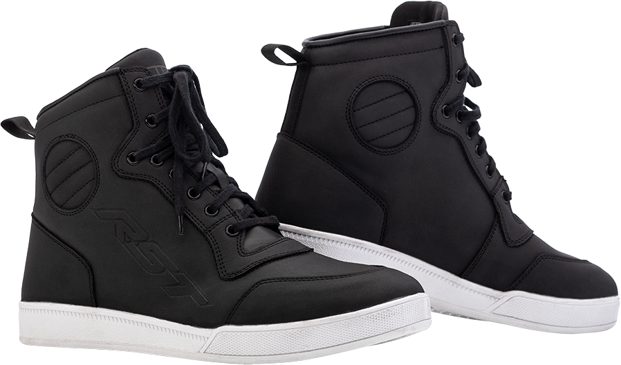 IN STOCK RST Womens Hitop Moto Ce Wp Shoe Black 5 103126BLK-36