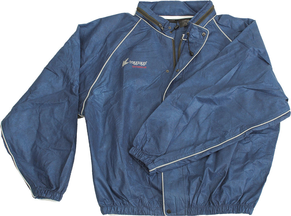 FROGG TOGGS Classic 50 Road Toad Jacket Blue 2x FT63132-12 2XL