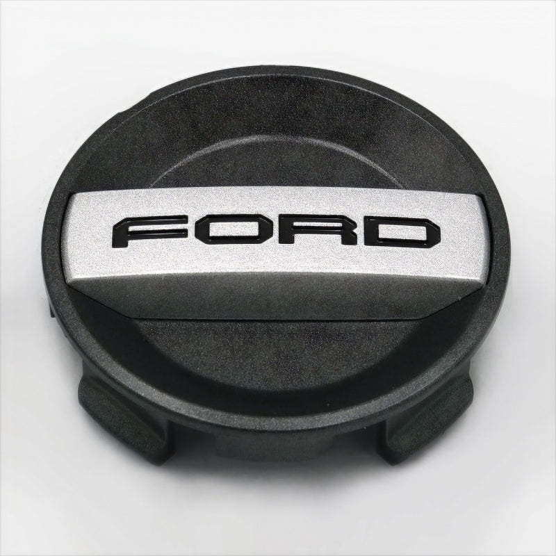 Ford Racing Ford Truck/SUV Black And Chrome Wheel Center Cap Kit M-1096K-BCT