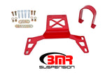 BMR 07-14 Shelby GT500 Front Driveshaft Safety Loop - Red DSL020R