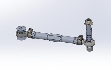 SPL Parts 08-14 Mitsubishi Evo X Rear Toe Arms SPL RTA EVOX