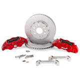 Alcon 2021+ RAM TRX 376x42mm Rotors 6-Piston Red Calipers Front Brake Upgrade Kit BKF1559AX75
