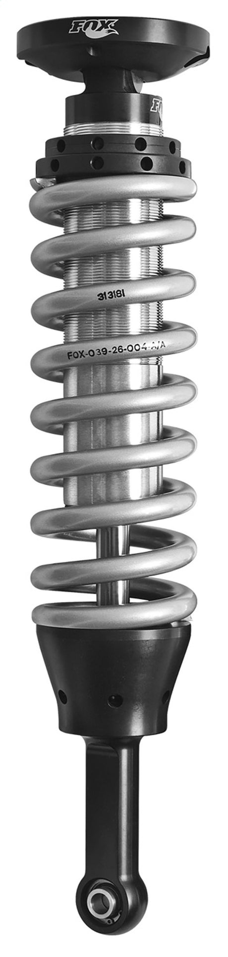 Fox 2005 Tacoma 2.5 Factory Series 4.94in. IFP Coilover Shock Set w/UCA - Black/Zinc 883-02-025