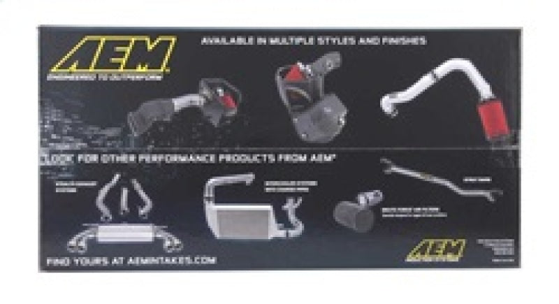 AEM 96-00 Civic CX DX & LX Red Short Ram Intake 22-413R