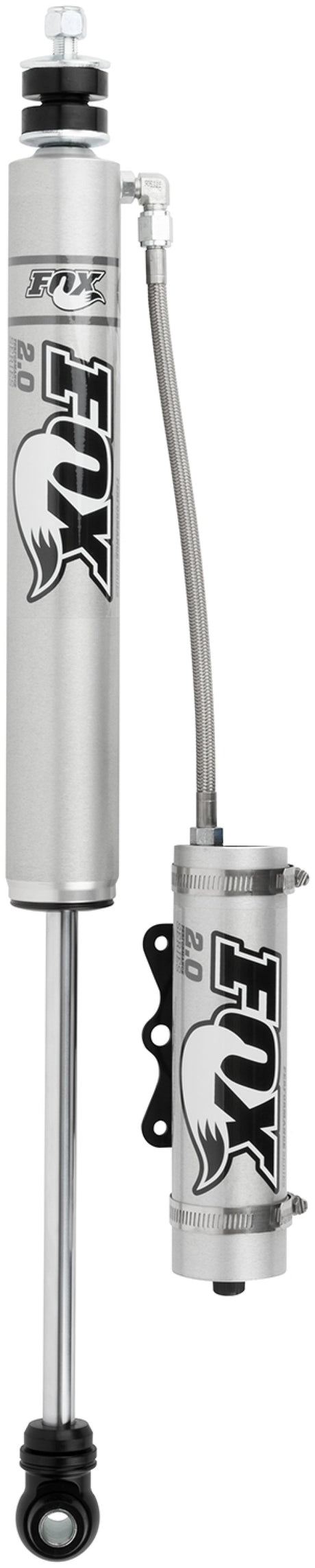 Fox 01-10 Chevy HD 2.0 Perf Series 5.1in. Smooth Body Remote Res. Front Shock / 0-1in. Lift - Alum. 980-24-959
