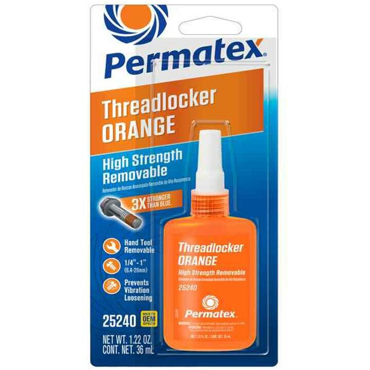 PERMATEXHybrid Formula Threadlocker Orange 36 Ml25240