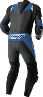 IN STOCK RST TRACTECH EVO D3O SUIT BLK/BLU LEATHER LG - 556-3634344