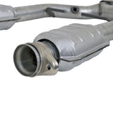 BBK 96-04 Mustang 4.6 GT / Cobra Short Mid H Pipe w Catalytic Converters 2-1/2 For Long Tube Headers 1538
