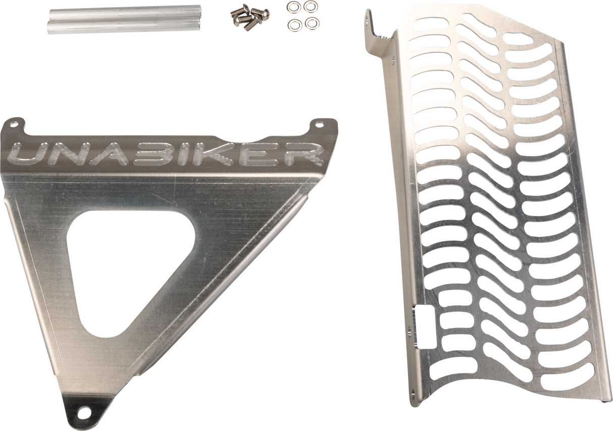 UNABIKER Radiator Guard Kaw Black KKX112-A
