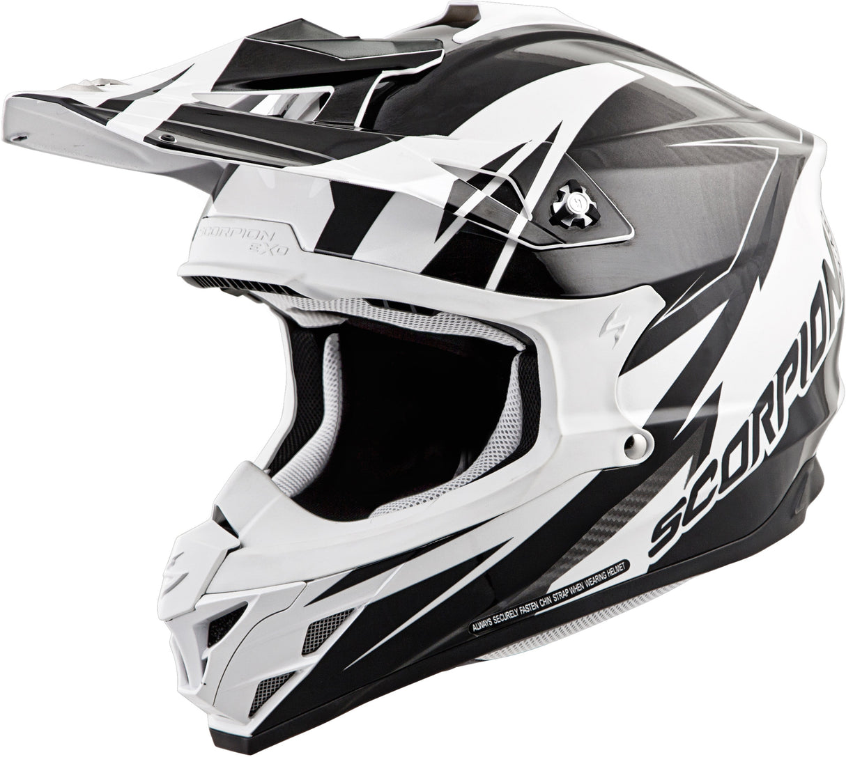 SCORPION EXO Vx-35 Off-Road Helmet Krush White 2x 35-1827