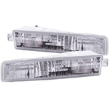 ANZO 1997-2001 Honda Prelude Euro Parking Lights Chrome 511012