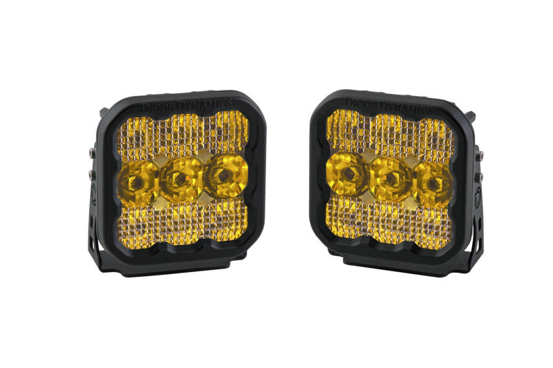 Diode Dynamics SS5 LED Pod Pro - Yellow Combo (Pair) DD6778P