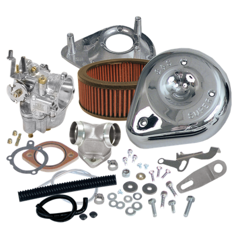 S&S Cycle 04-06 Sportster Models Super E Carburetor Kit 11-0470