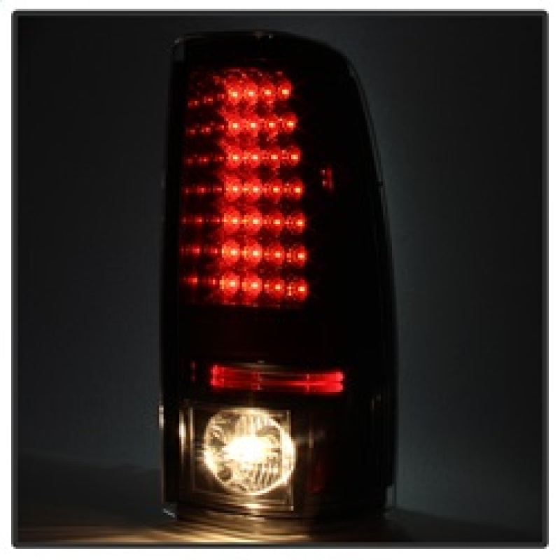 Spyder Chevy Silverado 1500 03-06 (Not Fit Stepside)LED Tail Lights Blk Smke ALT-YD-CS03-LED-BSM 5078025