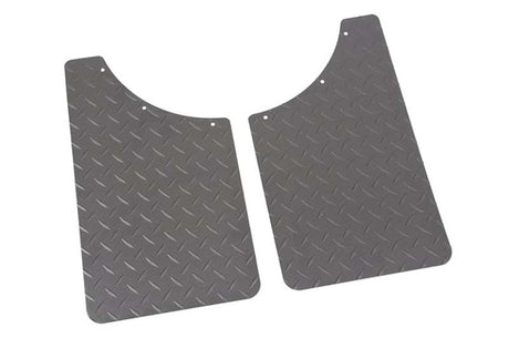 Deezee Universal Flaps Brite-Tread Universal 11x19 Notched (Txt Blk) DZ 1808TB