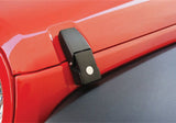 Rampage 2007-2018 Jeep Wrangler(JK) Hood Catch Locking - Black 76336