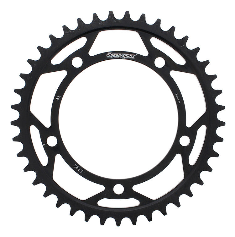 SUPERSPROX Rear Sprocket Steel 41t-525 Blk Suz RFE-1792-41-BLK