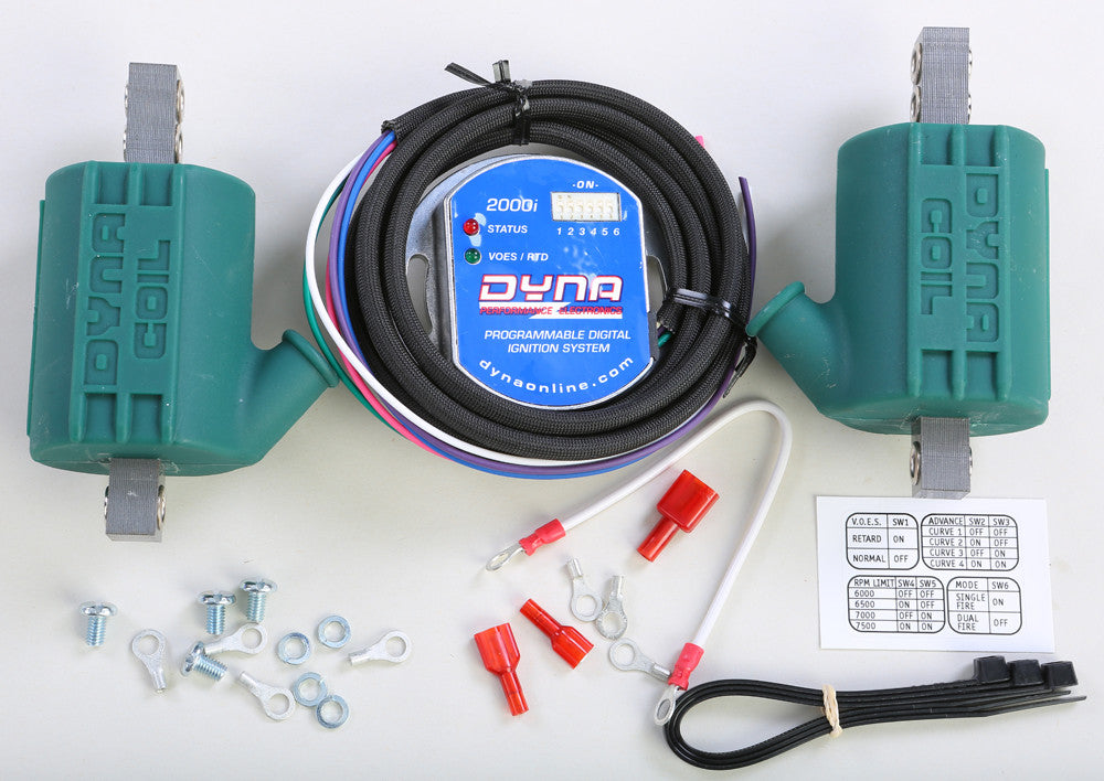DYNATEK Dyna 2000i Carb Single Plug / Single Fire Kit D2KI-2P