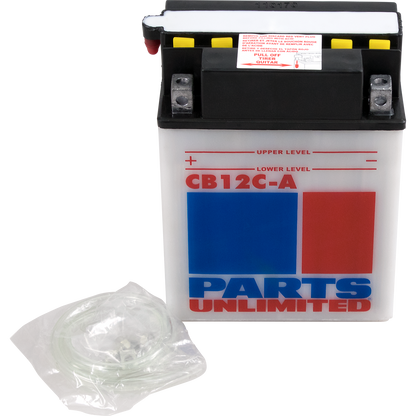 Parts Unlimited Battery - Yb12c-A Cb12c-A