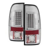 Spyder Ford F150 side 97-03/F250/350/450 Super Duty 99-07 LED Tail Lights Chrm ALT-YD-FF15097-LED-C 5003478