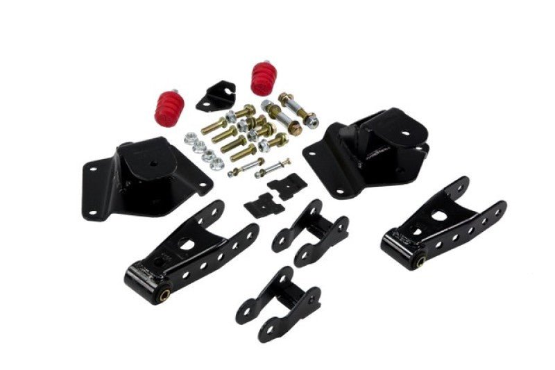 Belltech SHACKLE AND HANGER KIT 95-99 Tahoe/Yukon 4 door 4inch 6636