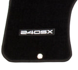 NRG Floor Mats - 89-98 Nissan 240SX (240SX Logo) - 2pc. FMR-240