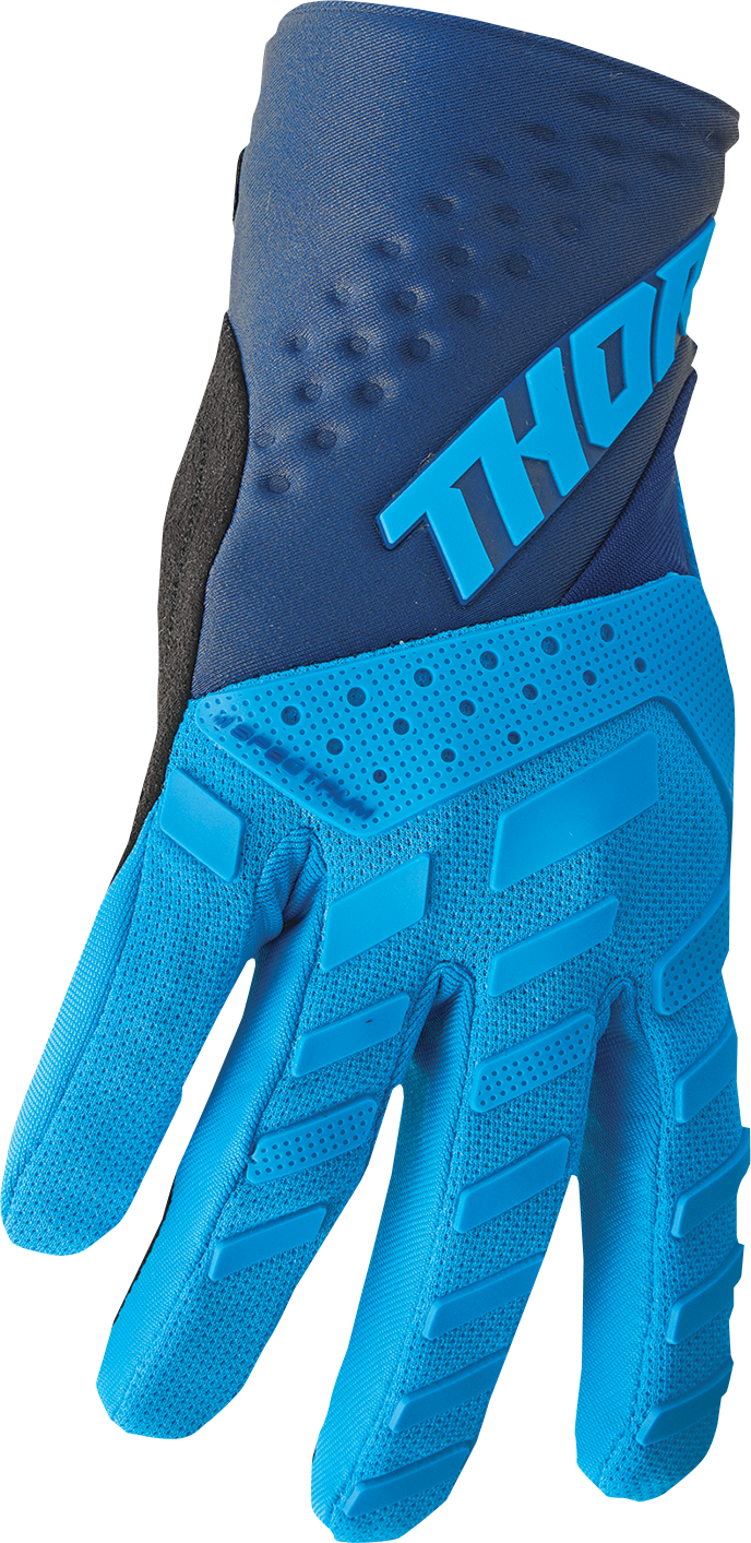 THOR Spectrum Gloves - Blue/Navy - Large 3330-6834