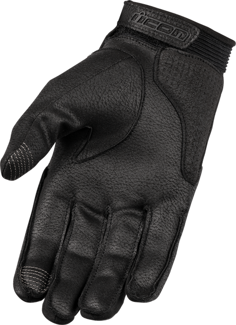 IN STOCK ICON Women's Superduty3™ Gloves - Black - Large 3302-0921