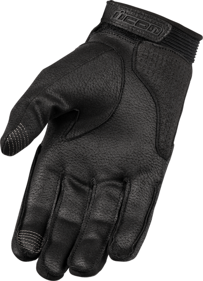 ICON Women's Superduty3™ CE Gloves - Black - XS 3302-0918