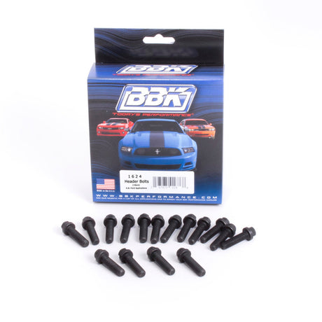 BBK Ford Modular 4.6 5.4 Exhaust Header Bolts 8mm 1.25 x 30mm (16) 1624
