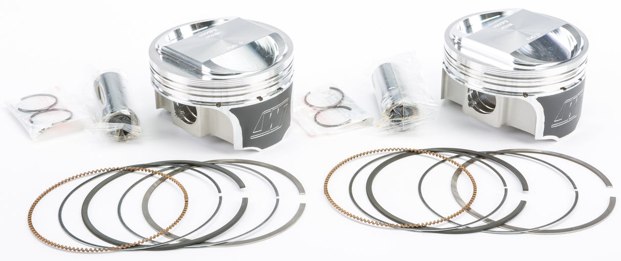 WISECO V-Twin Piston Kit Twin Cam 88" 10.5:1 Comp K2726