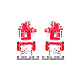 Power Stop 06-11 Acura CSX Rear Red Calipers w/Brackets - Pair S3298