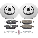 Power Stop 15-18 Ford Focus Front Z17 Evolution Geomet Coated Brake Kit CRK7147