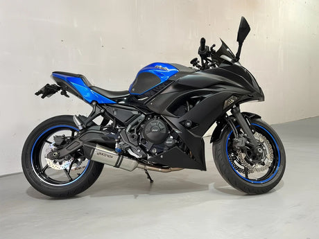 IN STOCK VANDEMON Kawasaki Z650 & Ninja 650 Vandemon Stainless Steel Exhaust System KAWANJA650SSBREXA VA-134