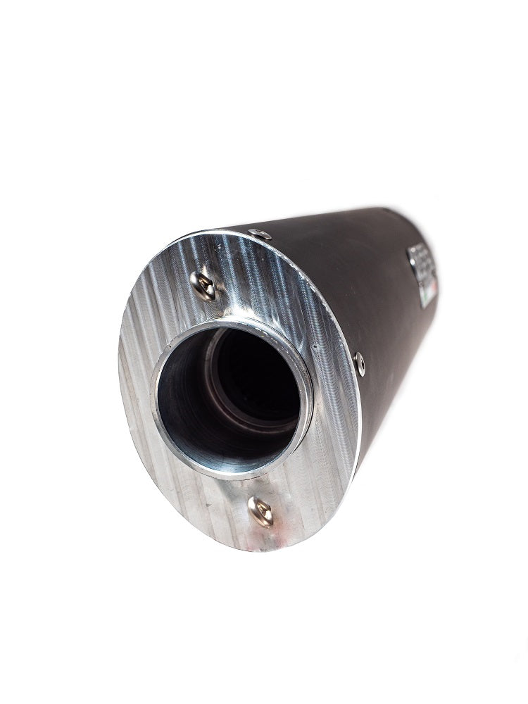 GPR Furore Nero Slip-on Exhaust with Removable DB Killer, Link Pipe KLR650 KLR650R /C 2006-2024  K.29.RACEDB.FUNE
