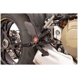 GILLES TOOLING MUE2 Rearset - Black - Ducati Streetfighter V4 2020-2024 MUE2-D02-B
