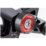 GILLES TOOLING MUE2 Rearset - Black - Ducati Streetfighter V4 2020-2024 MUE2-D02-B