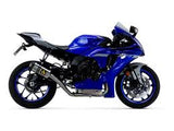 71179HKR Arrow Yamaha Yzf R1 17-26 Titanium Half System Kit With Indy Race Silencer
