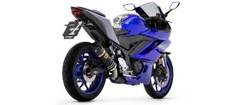 71831AKN Arrow Thunder Exhaust, Dark Yamaha YZF-R3 15-24