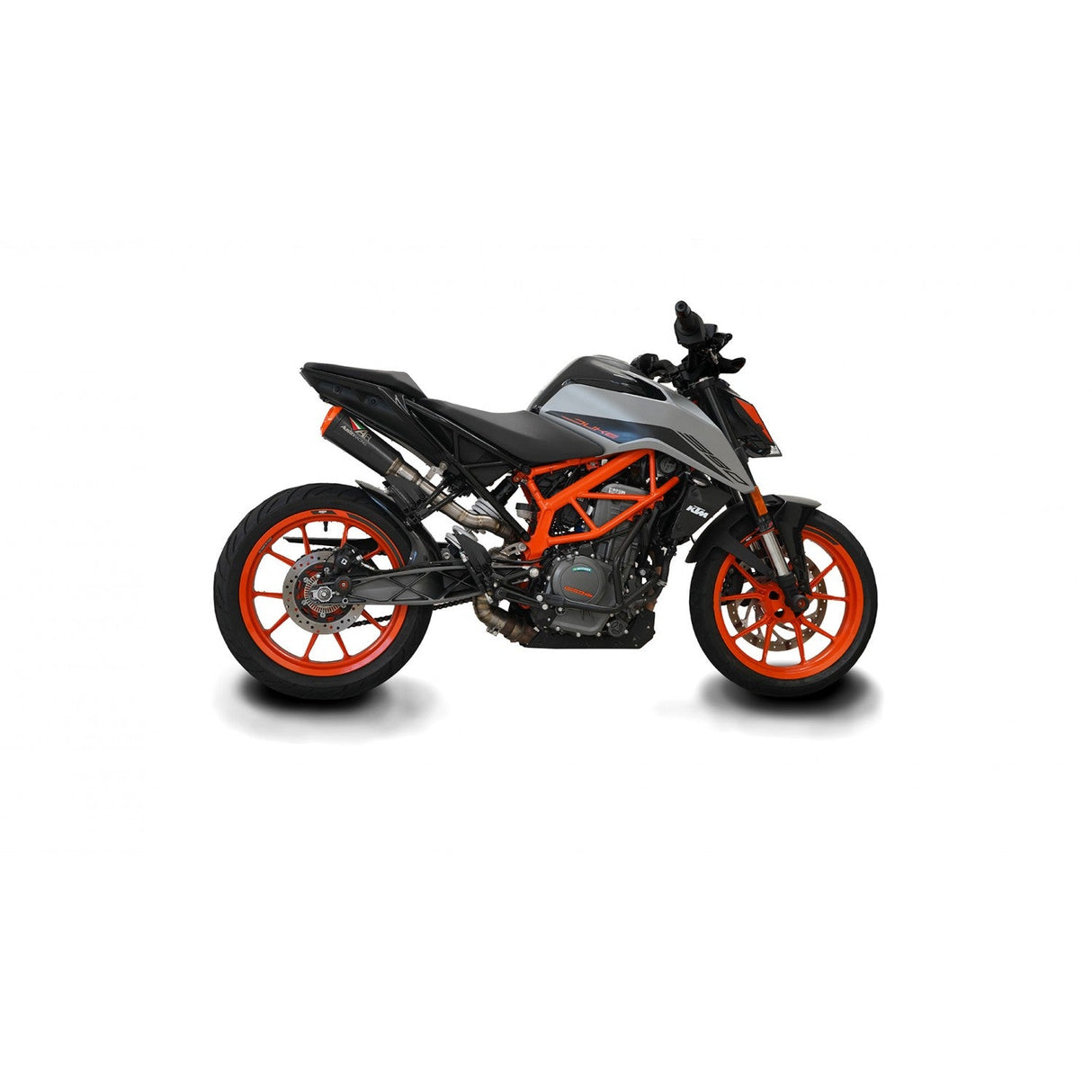 Austin Racing  V3 mini 2021-2023 KTM DUKE 390 GP1 HI-SLUNG DE-CAT RACE EXHAUST SYSTEM  AUR84