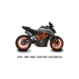 Austin Racing  V3 2021-2023 KTM DUKE 390 SLIP-ON dB COMPLIANT & RACE EXHAUST SYSTEMS AUR83