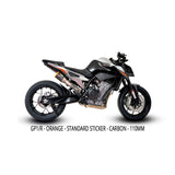 Austin Racing  KTM DUKE 890 HI-SLUNG dB COMPLIANT & RACE SLIP-ON DE-CAT EXHAUST SYSTEMS  AR78