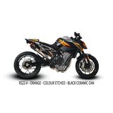 AUSTIN RACING KTM DUKE 890/790 RS22 & RS22-V UNDERSEAT DE-CAT RACE EXHAUST SYSTEMS AR111